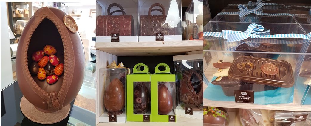 Chocolats Pâques Oeuf de pâques