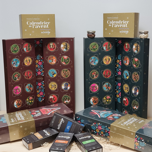Calendriers de l'avent laGrange - L'Épicurie des Alpes - Epicerie fine à Châtel Calendriers de l'avent laGrange